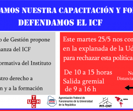 Defendamos nuestra capacitación y formación