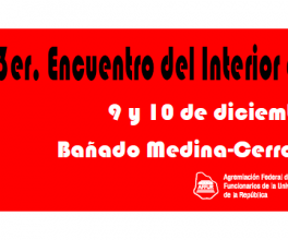 3er. Encuentro del Interior de AFFUR en Bañado de Medina (Cerro Largo)